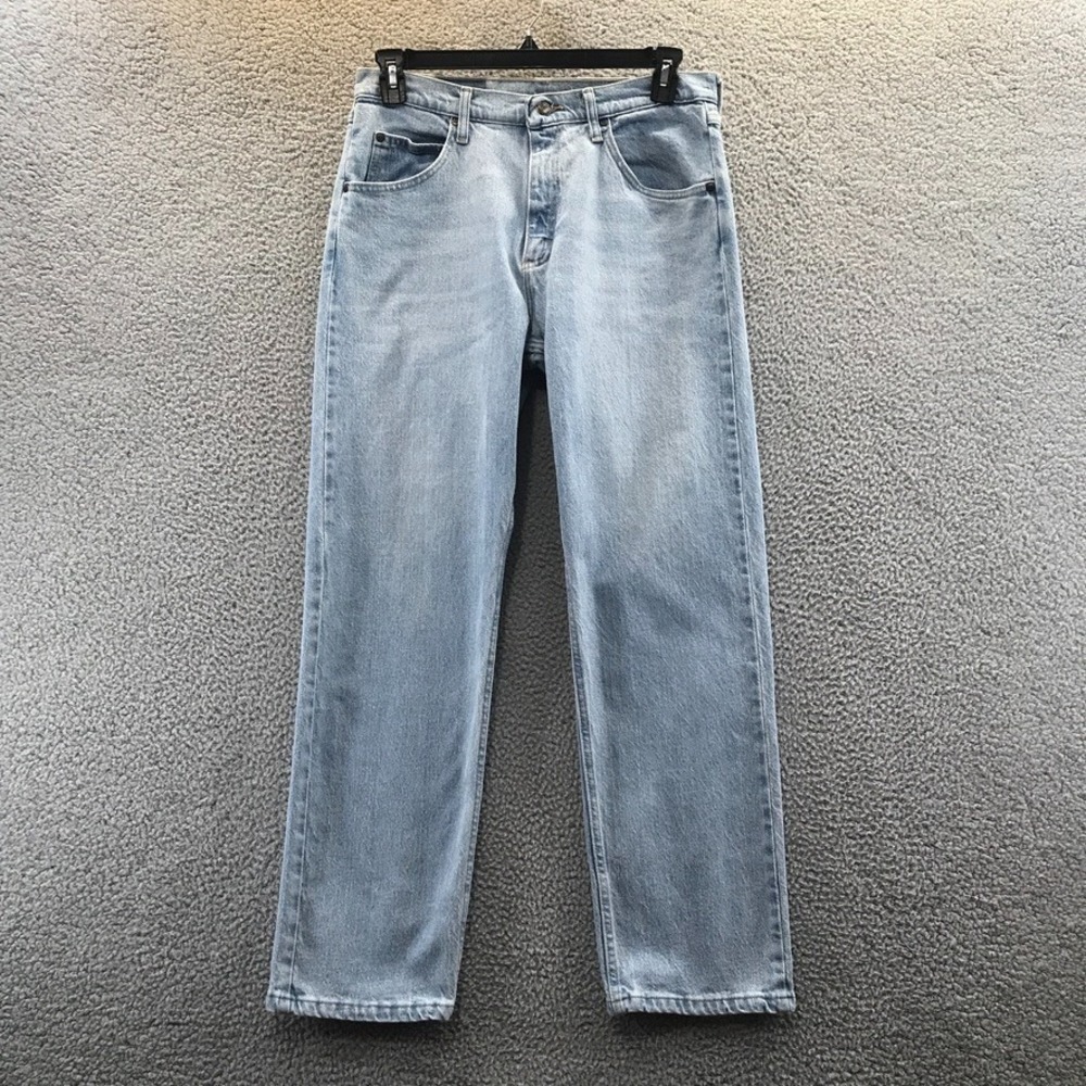 Wrangler Jeans Mens 33X30 Mid Rise Straight Leg 97FXVVB